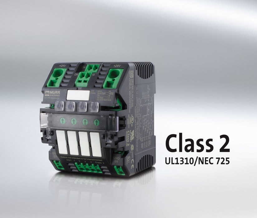 Dopuszczanie NEC Class 2 dla modułów MICO firmy Murrelektronik